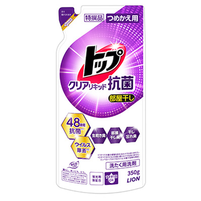 トップクリアリキッド抗菌 つめかえ用 350g 特撰品 